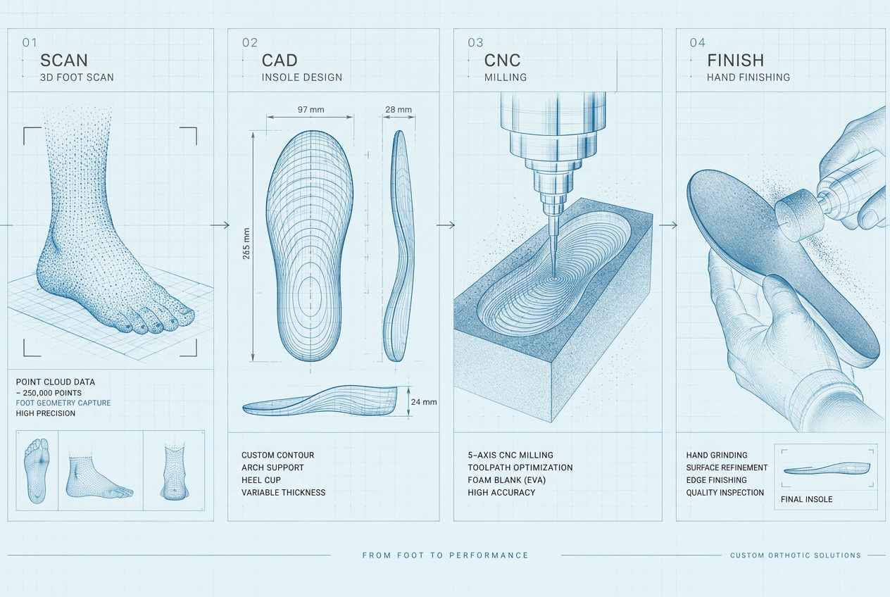Custom-made insoles